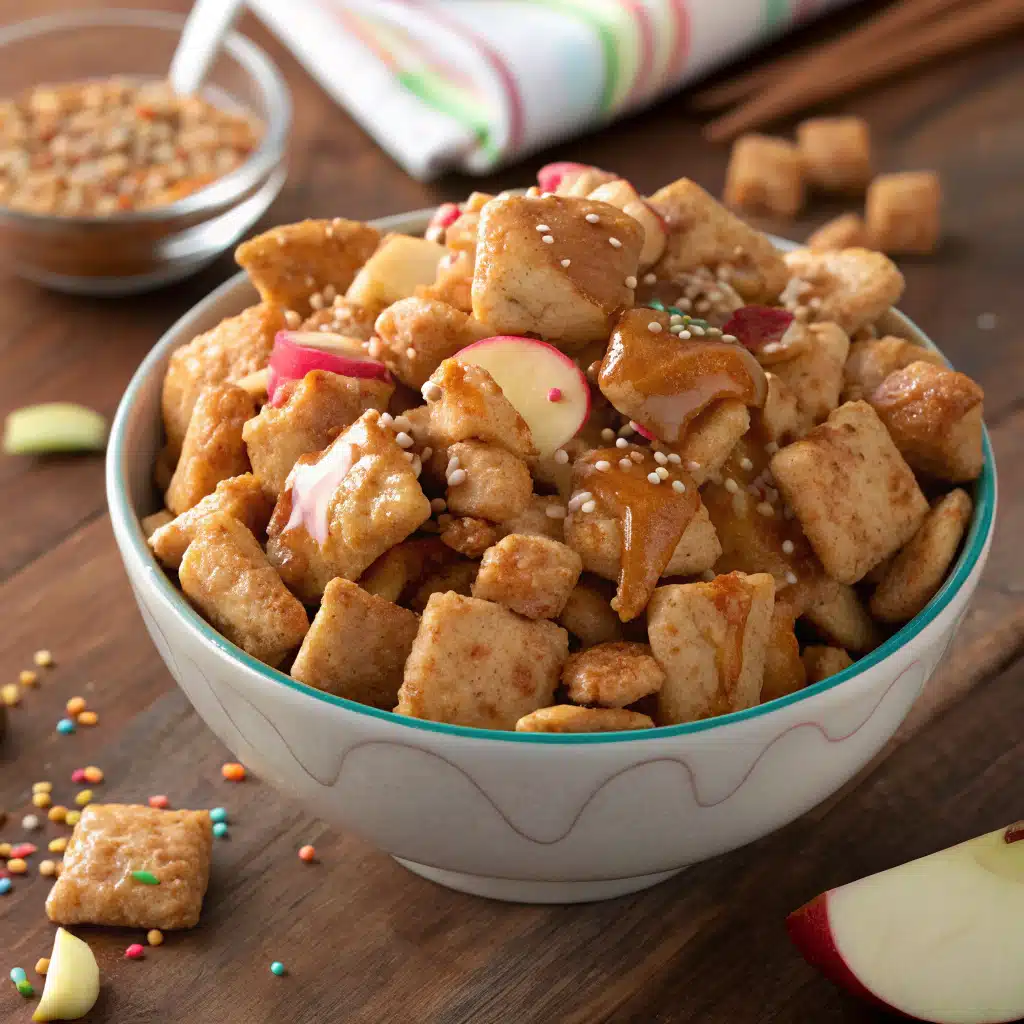 Caramel Apple Puppy Chow