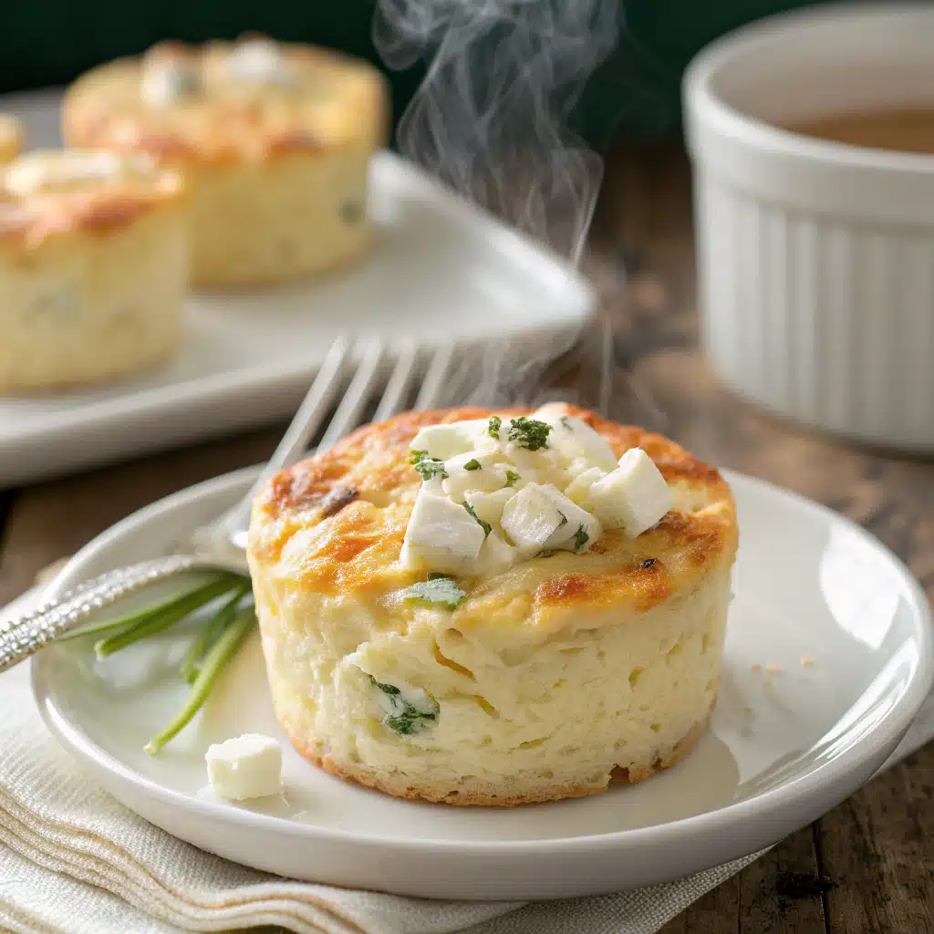 Microwave Cottage Cheese Egg Muffin (High Protein)