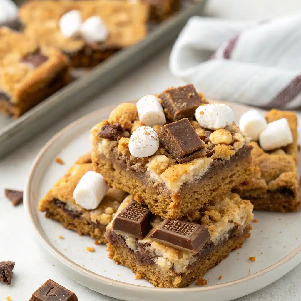 S’mores Magic Cookie Bars