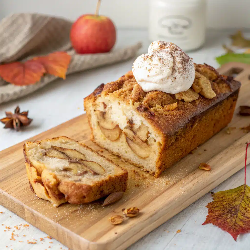 Cinnamon Apple Protein Bread