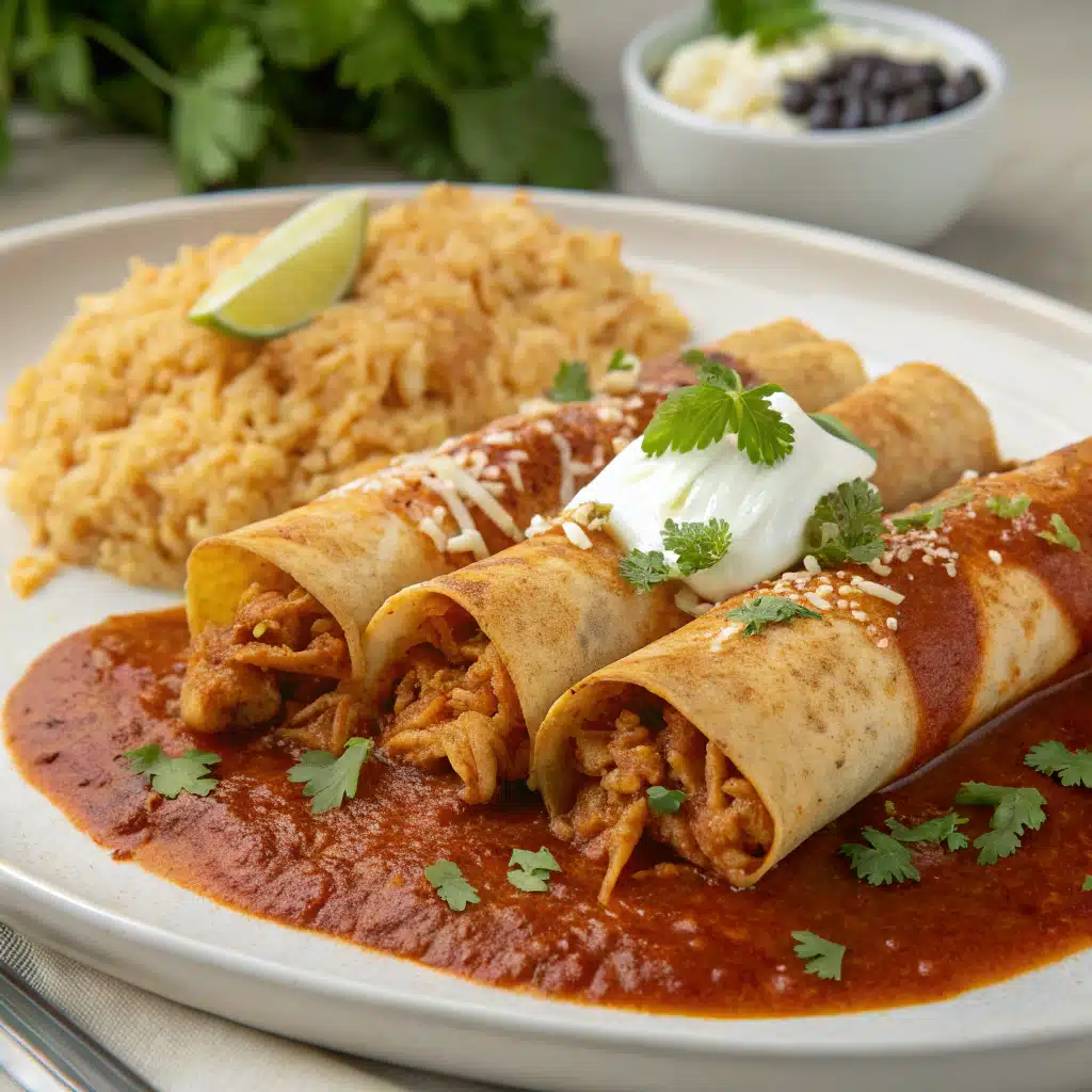 Chicken Enchiladas