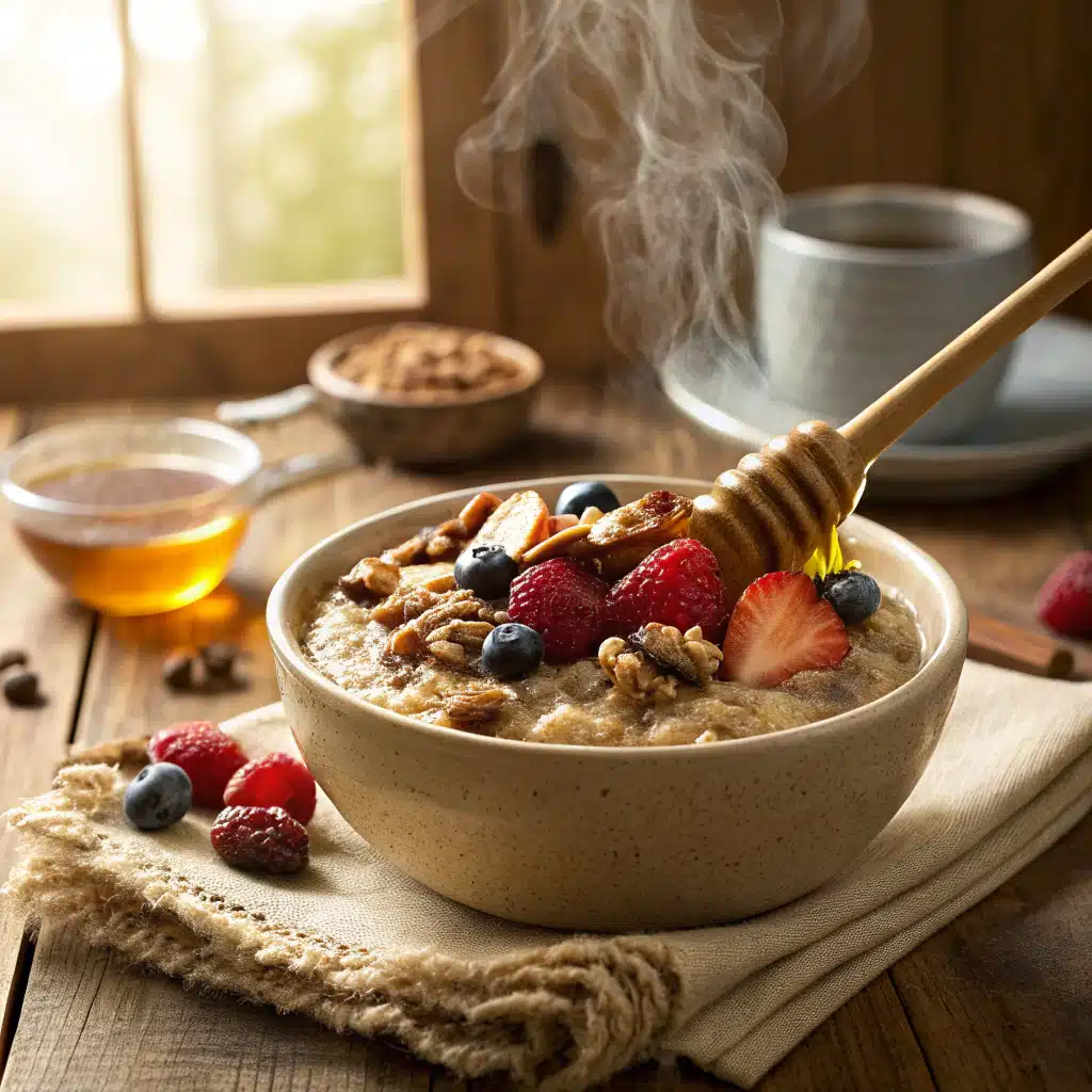 Overnight Baked Oatmeal 1 Overnight Baked Oatmeal