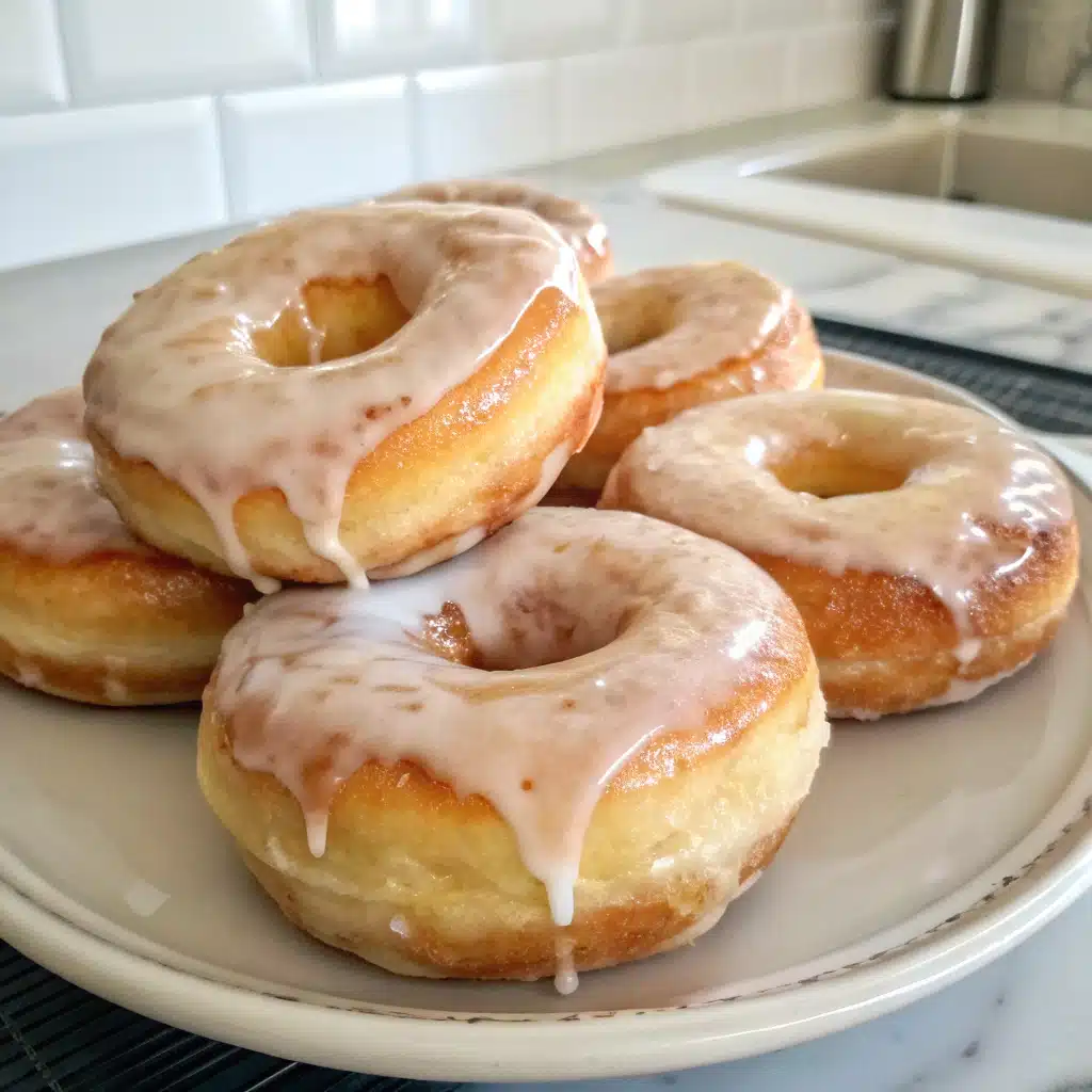 Vanilla Glazed Gluten-free Donuts 1 Vanilla Glazed Gluten-free Donuts