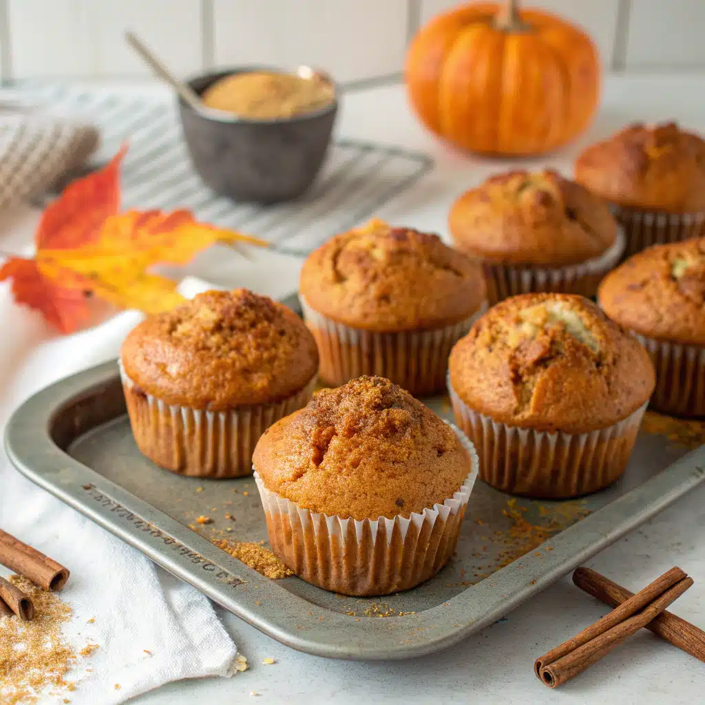 Moist Greek Yogurt Pumpkin Muffins Recipe