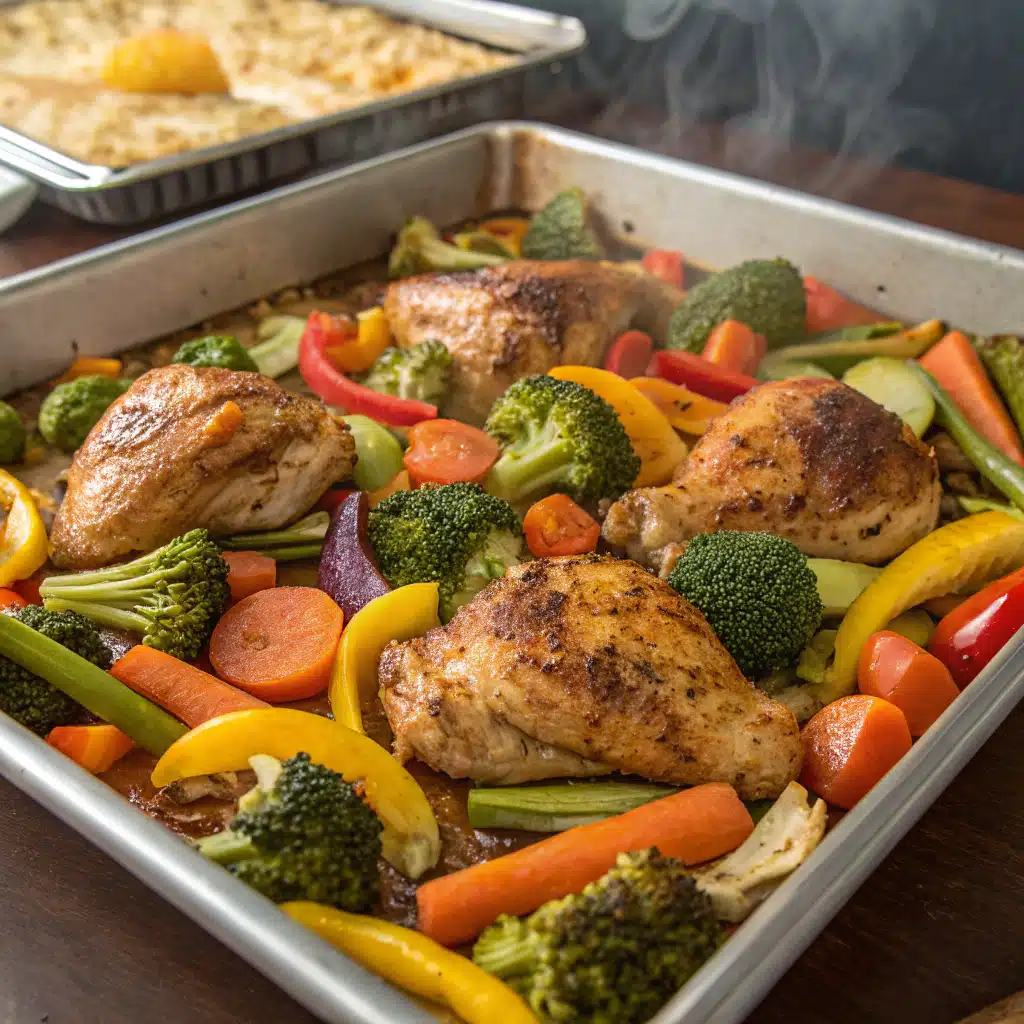 Sheet Pan Chicken & Veggies