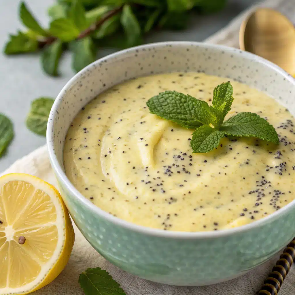 Lemon Cream Chia Pudding