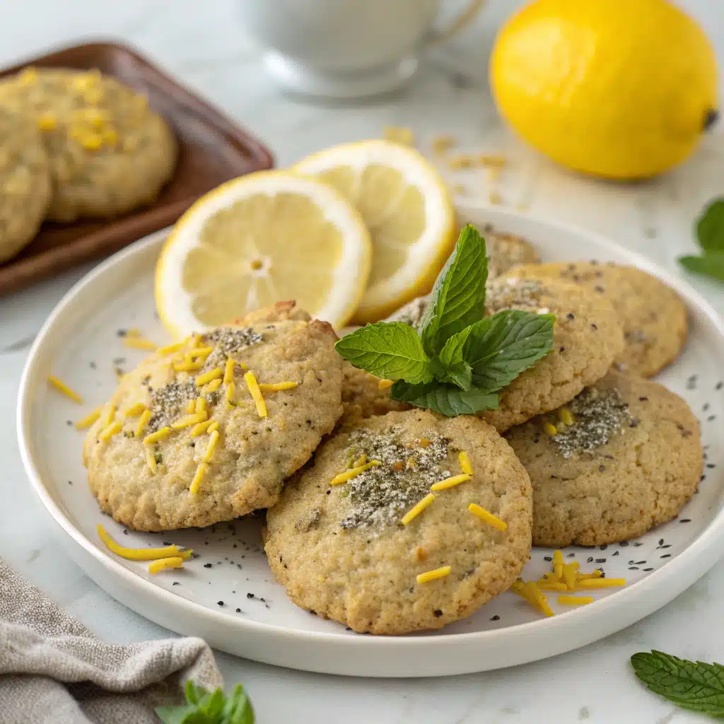 Lemon Chia Breakfast Cookies