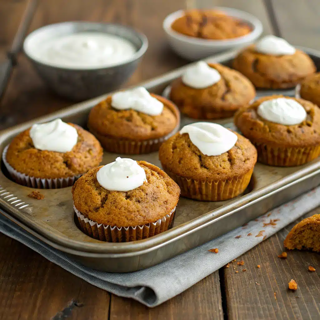 High Protein Pumpkin Muffins With Greek Yogurt