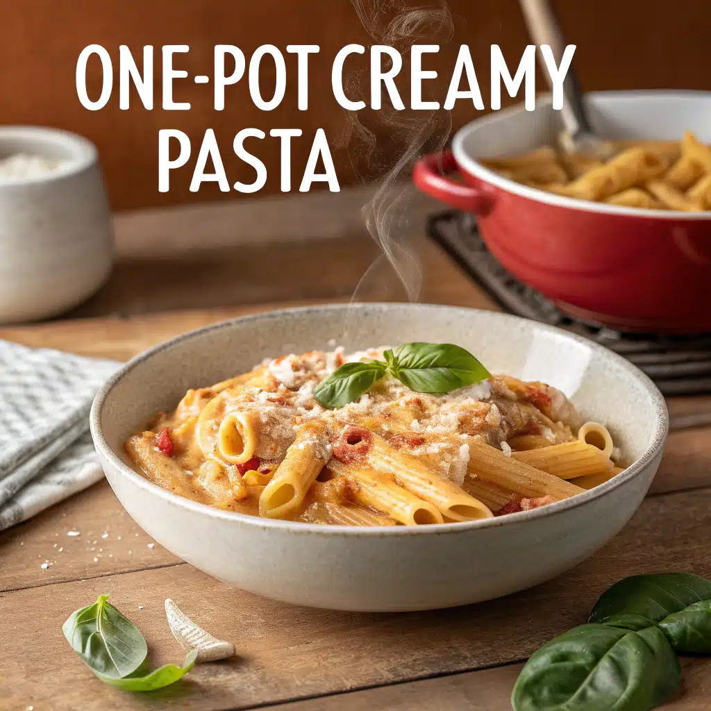 One-Pot Creamy Pasta 1 One-Pot Creamy Pasta
