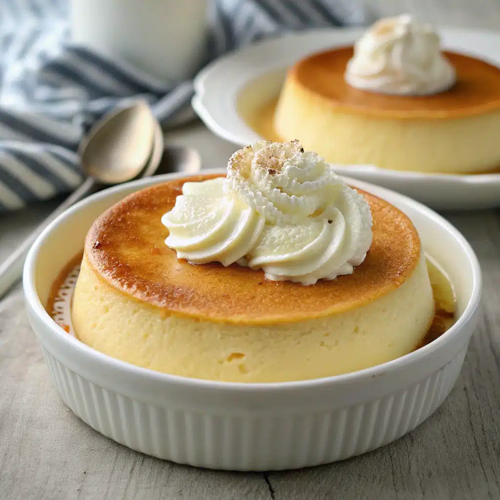 Vanilla Custard Cake Bowl