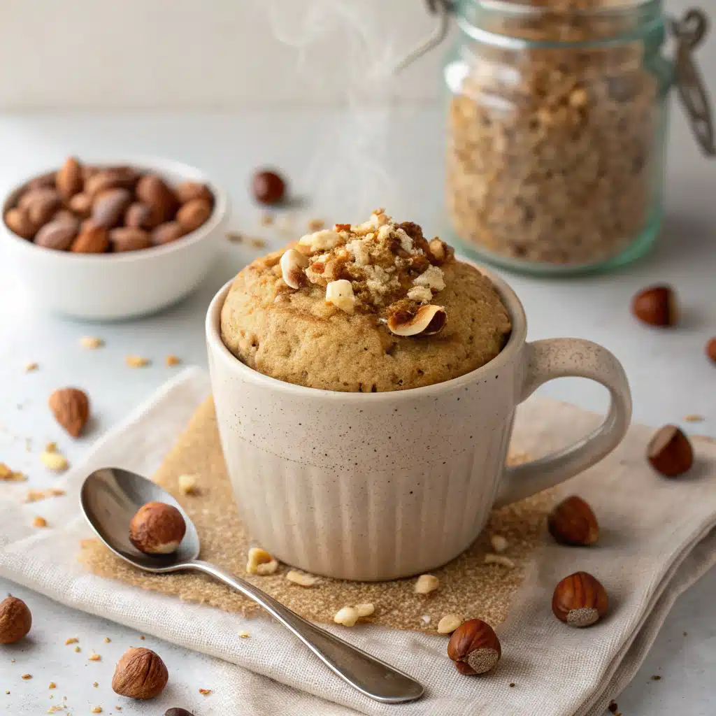 Hazelnut Mug Cake