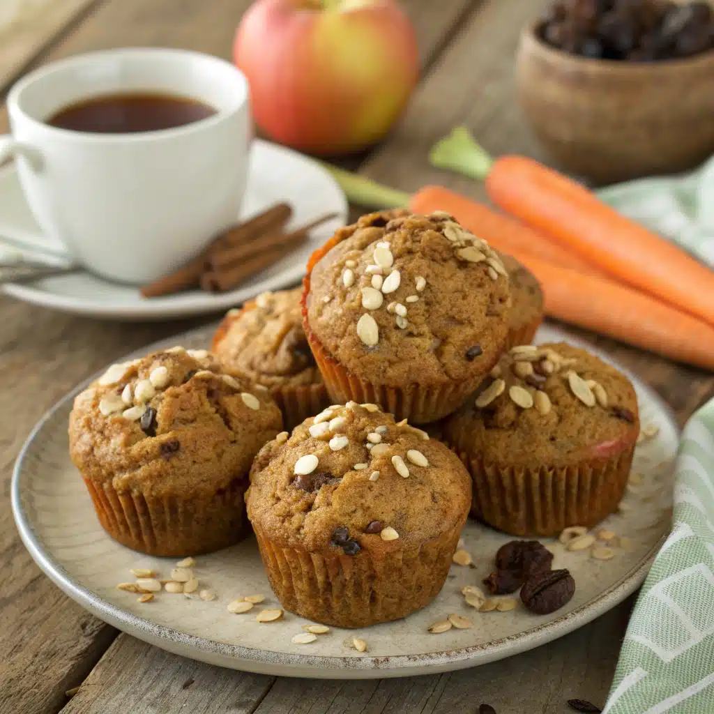 Healthy Morning Glory Breakfast Muffins