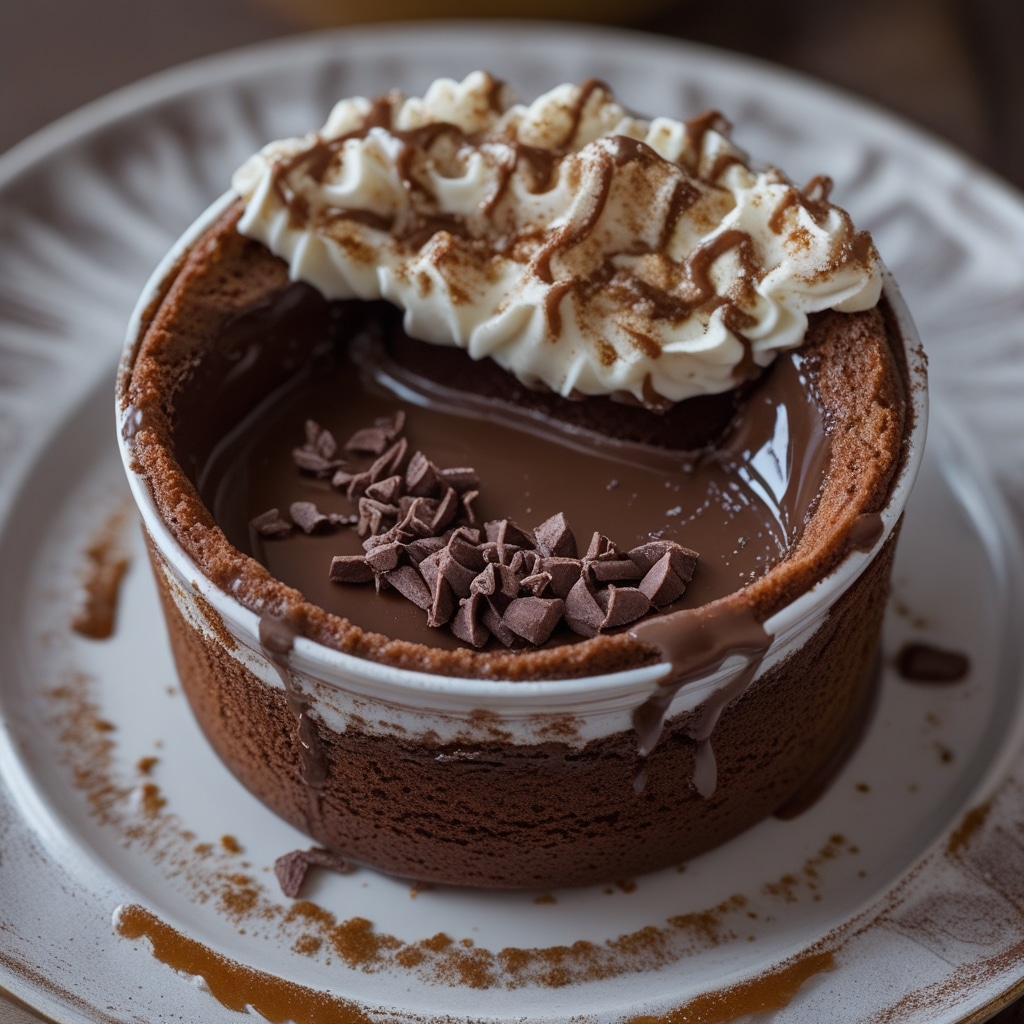 Molten Nutella Bowl Cake 1 Molten Nutella Bowl Cake
