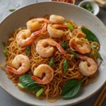 Shrimp fried noodles