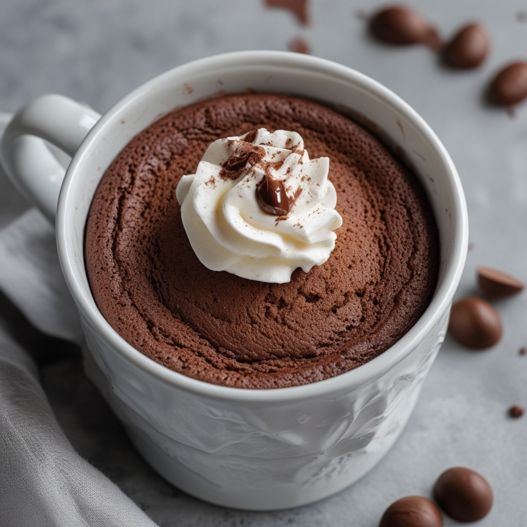Espresso Dark Chocolate Mug Cake