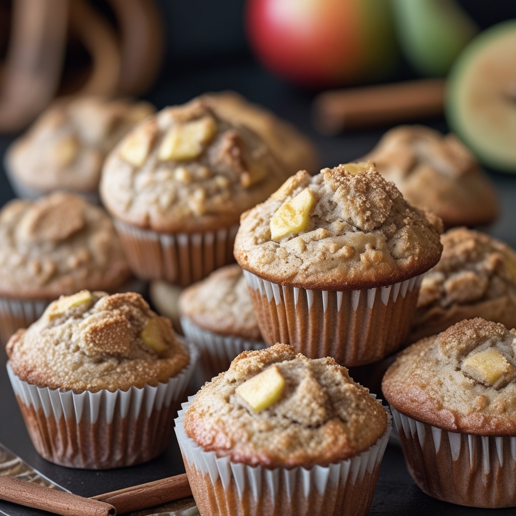 Apple cinnamon muffins