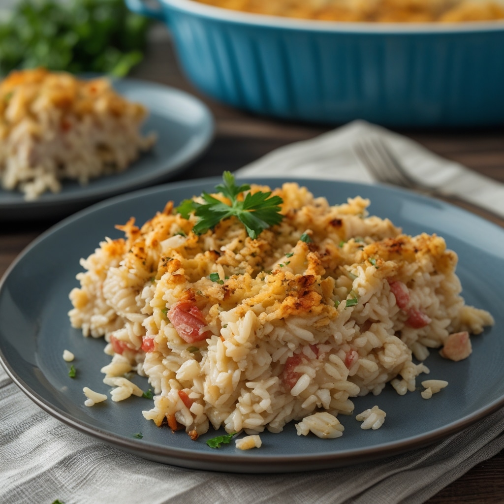 Chicken and rice casserole