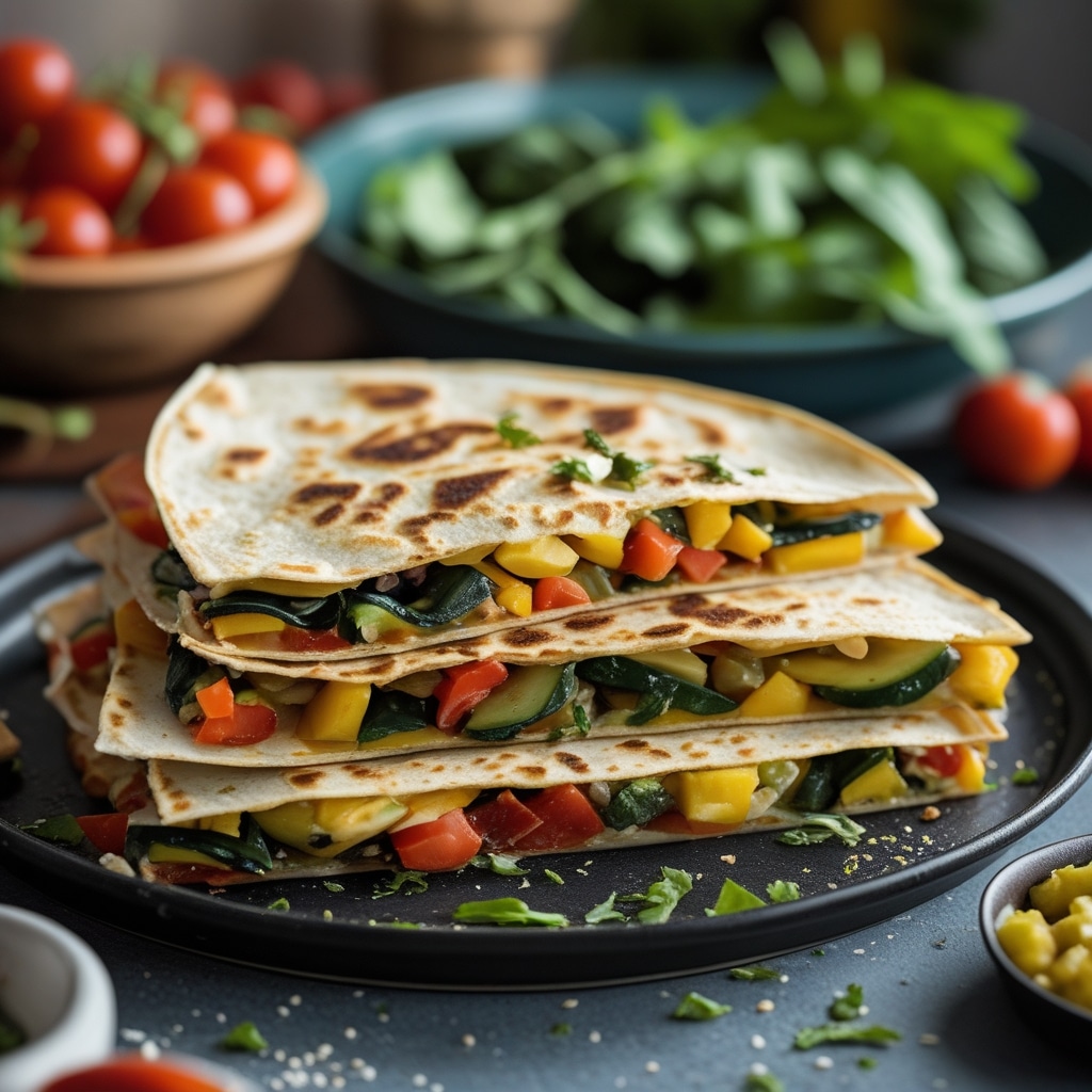 Veggie quesadillas