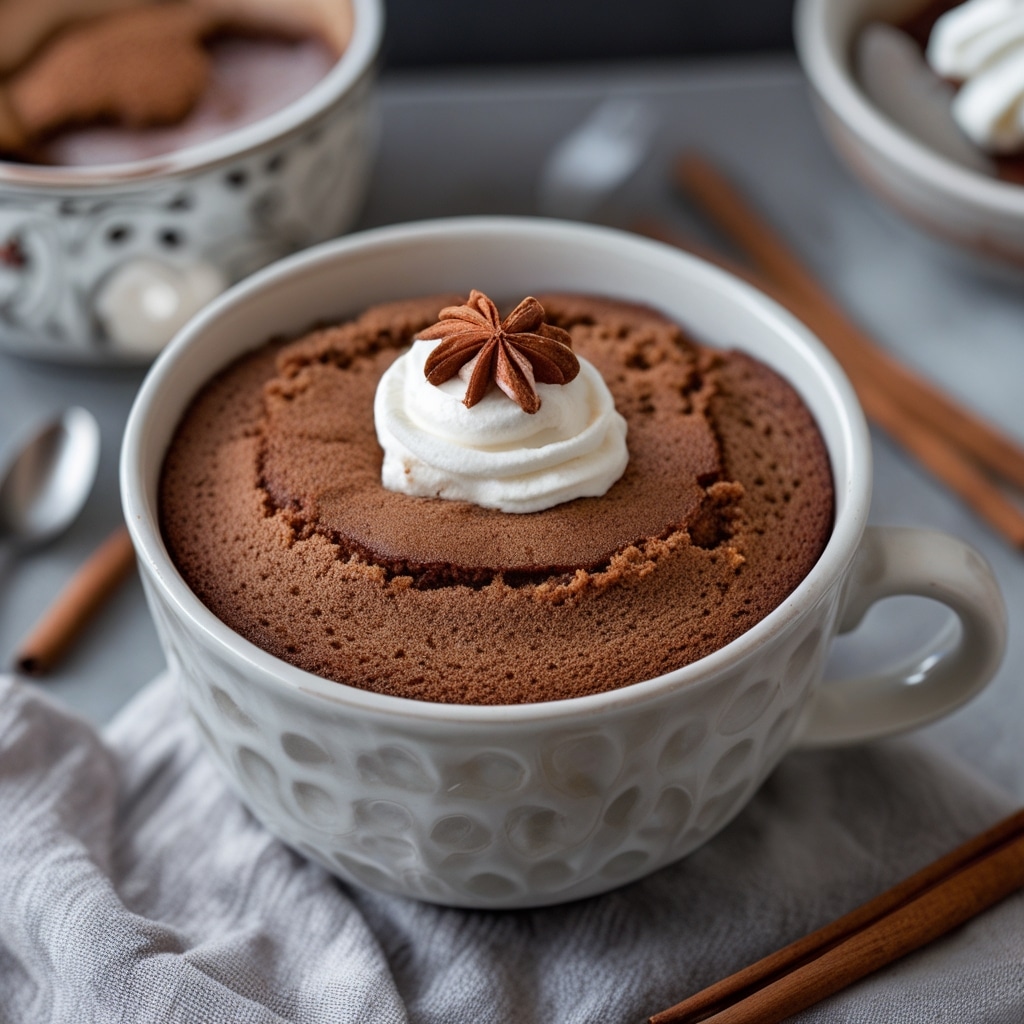 Chai Spice Mug Cake 1 Chai Spice Mug Cake