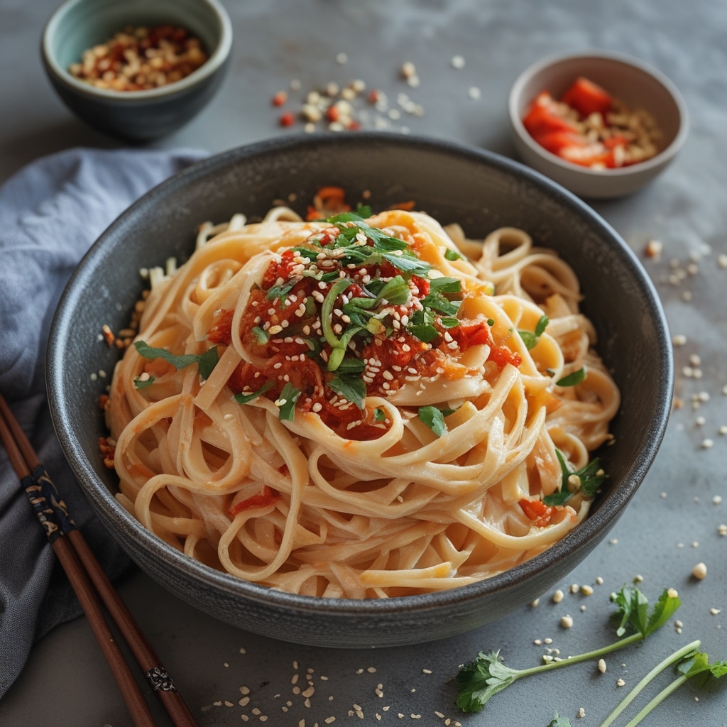 Creamy Gochujang Pasta Sunglow Kitchen