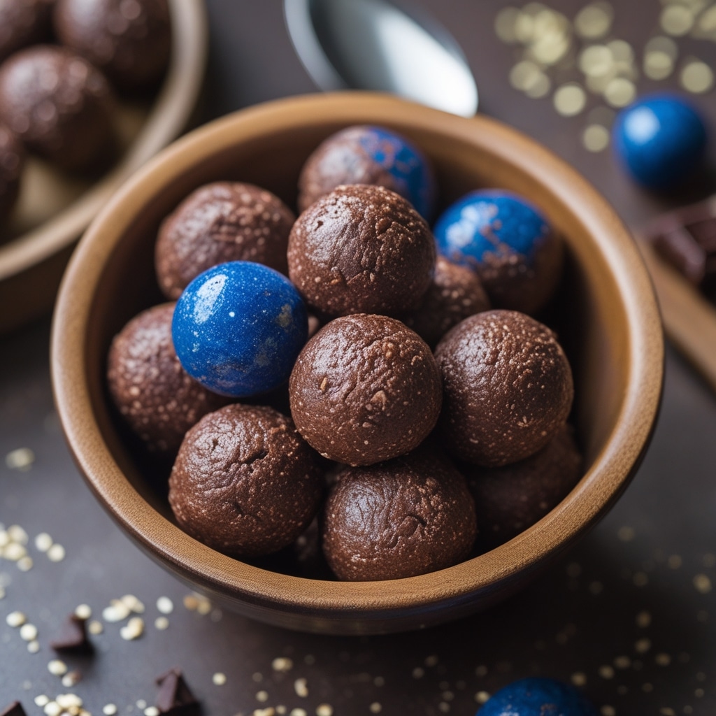 Cosmic Brownie Protein Bites