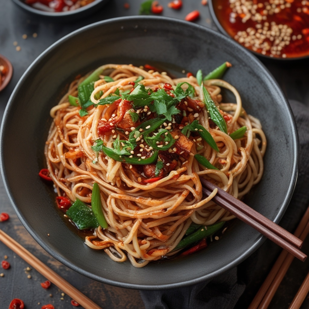 Savory & Delicious Gochujang Noodles