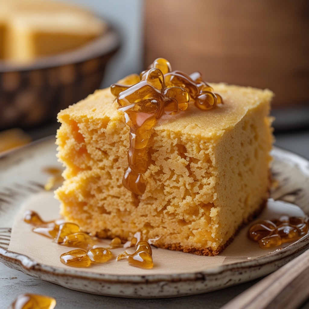 Honey Butter Sweet Potato Cornbread 1 Honey Butter Sweet Potato Cornbread
