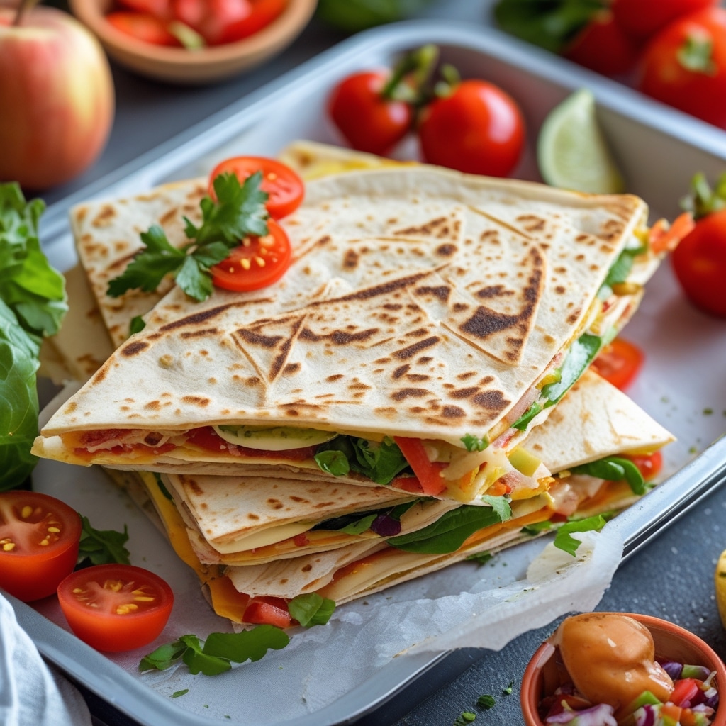 Easy School Lunchbox Quesadillas Recipe for Kids