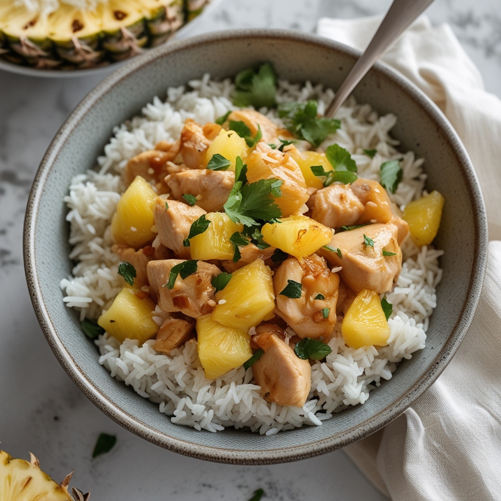 Pineapple Chicken and Rice