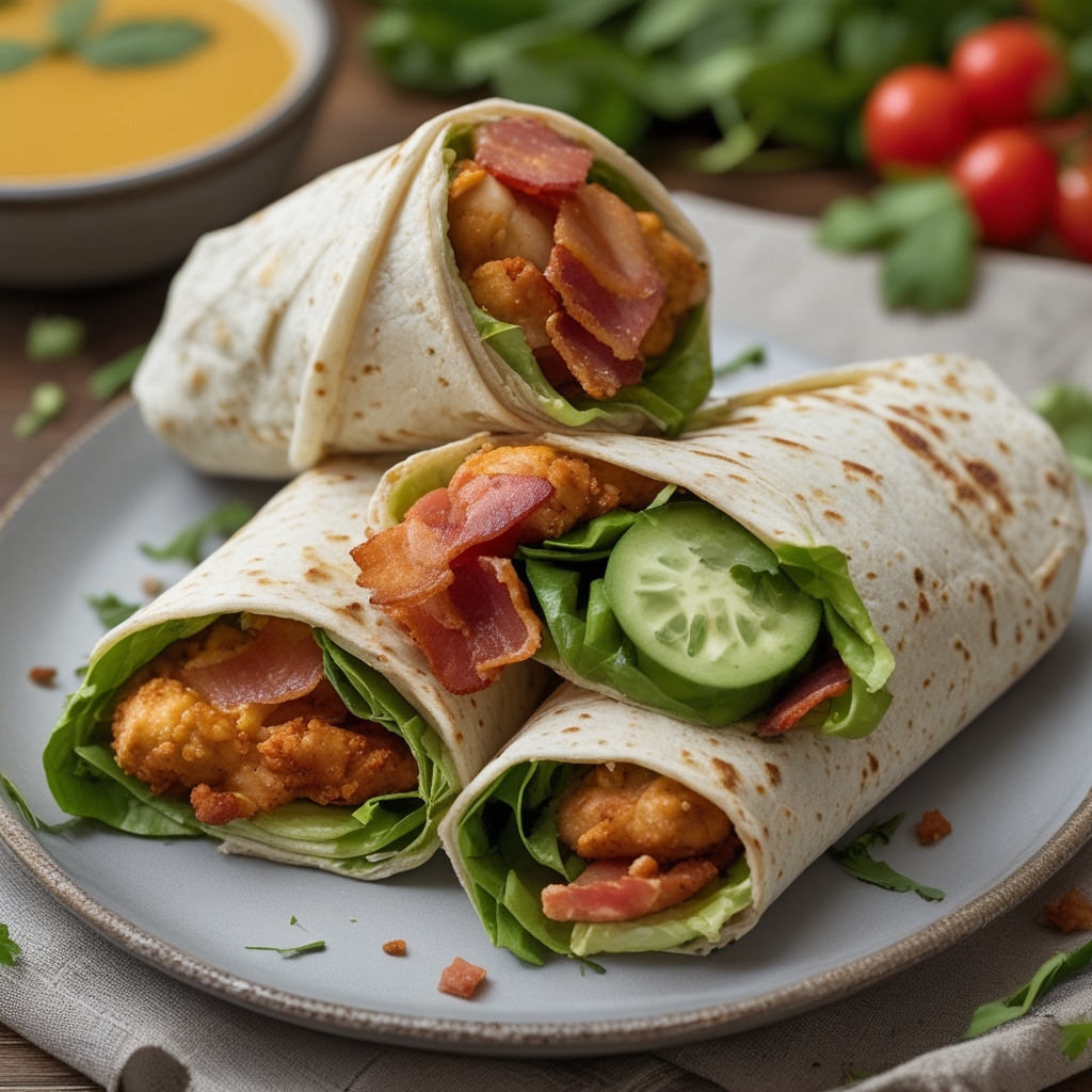 CRISPY CHICKEN BACON RANCH WRAP
