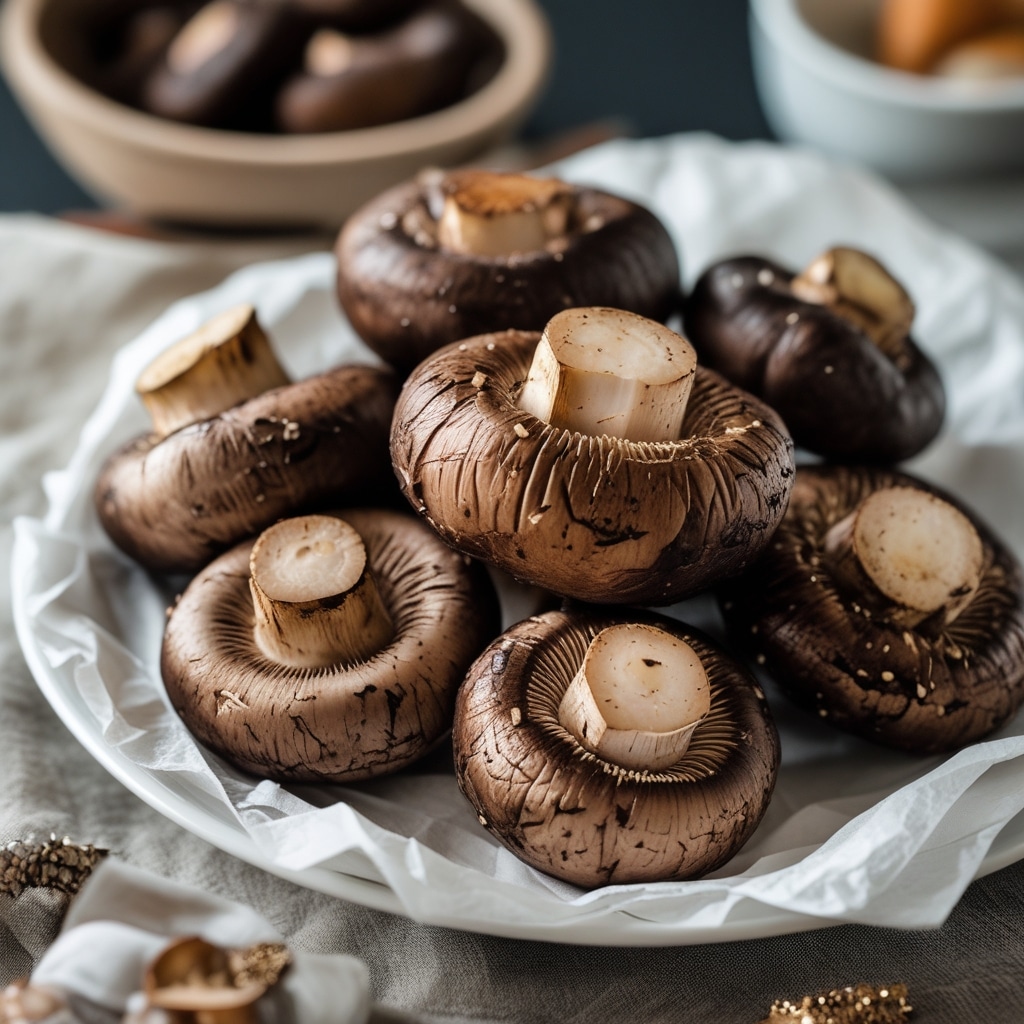 Easy Smoked Mushrooms