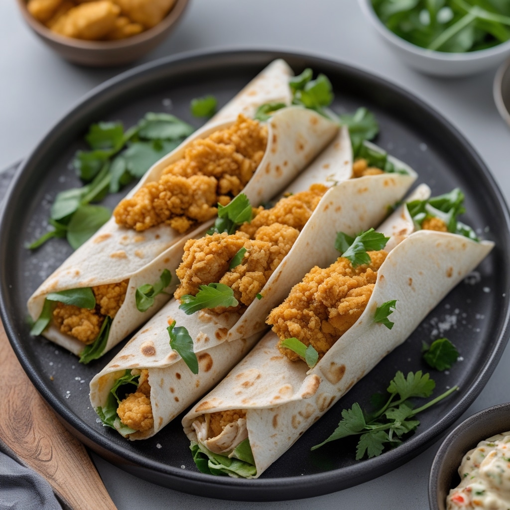 Crispy Chicken RANCH WRAPS