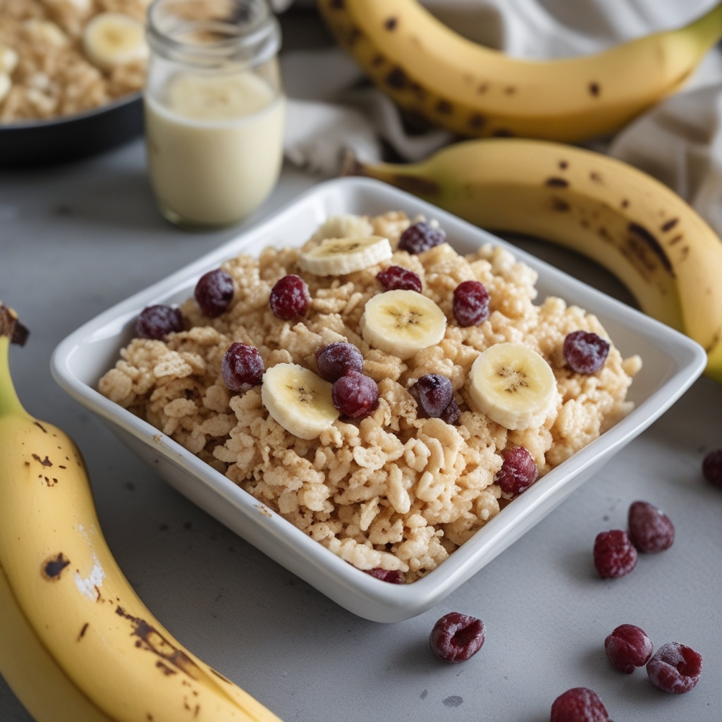 Banana Pudding Rice Krispies