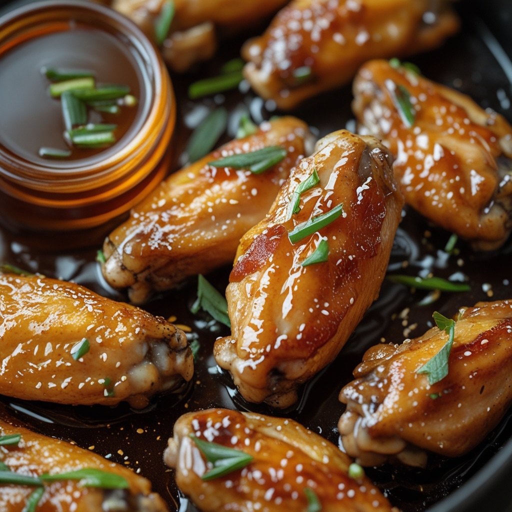 Honey Garlic Chicken Wings