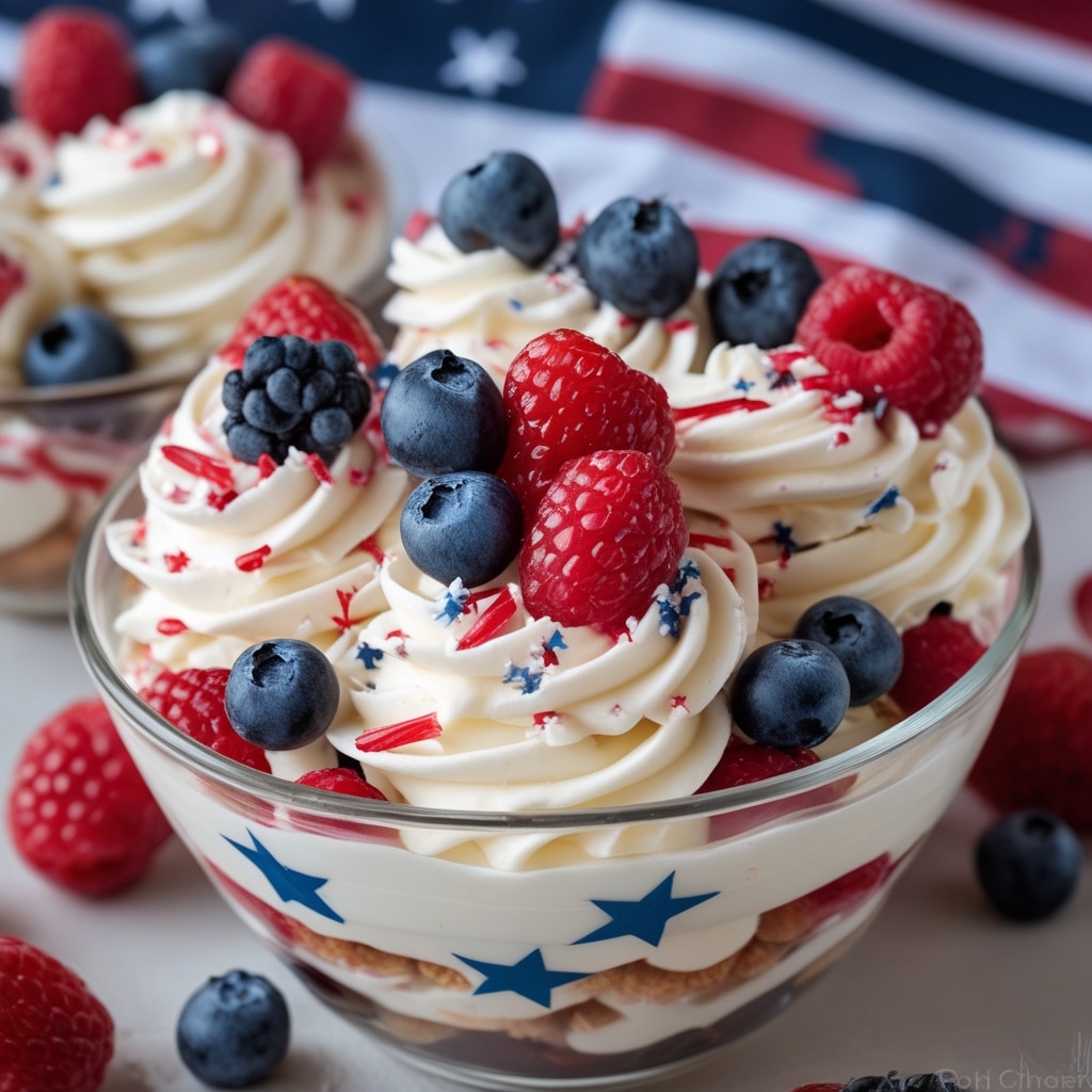 Easy No-Bake Patriotic Desserts