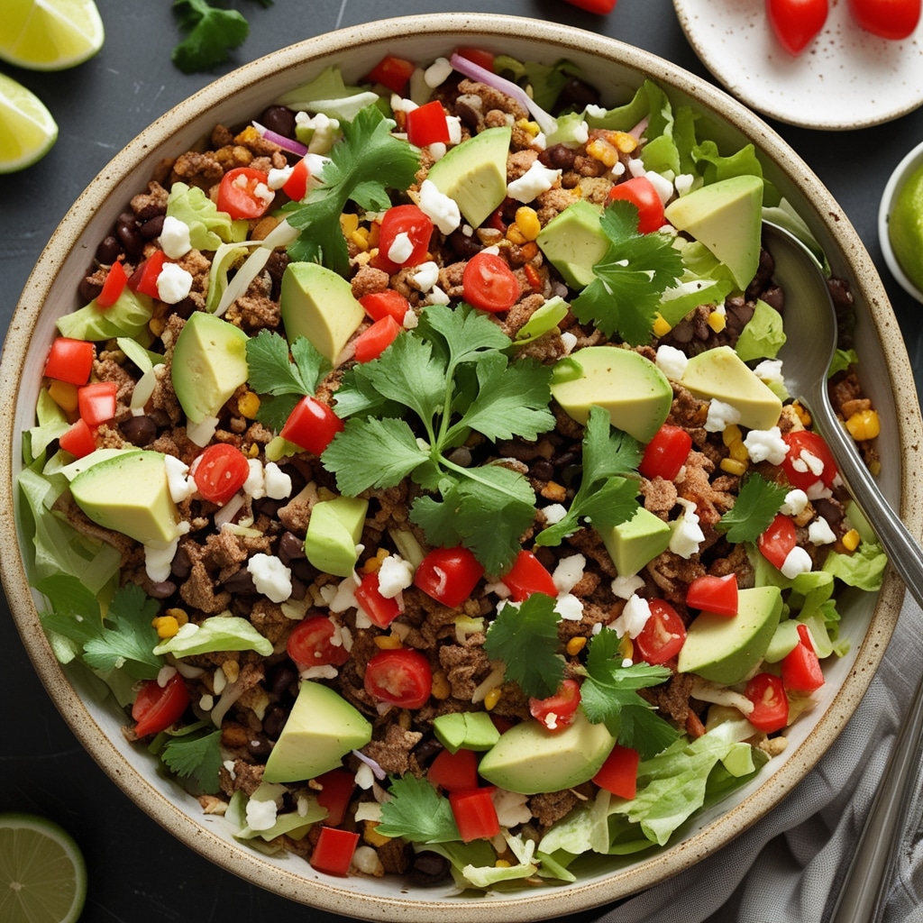 15-Minute Taco Salad for Quick Family Dinners 1 15-Minute Taco Salad for Quick Family Dinners