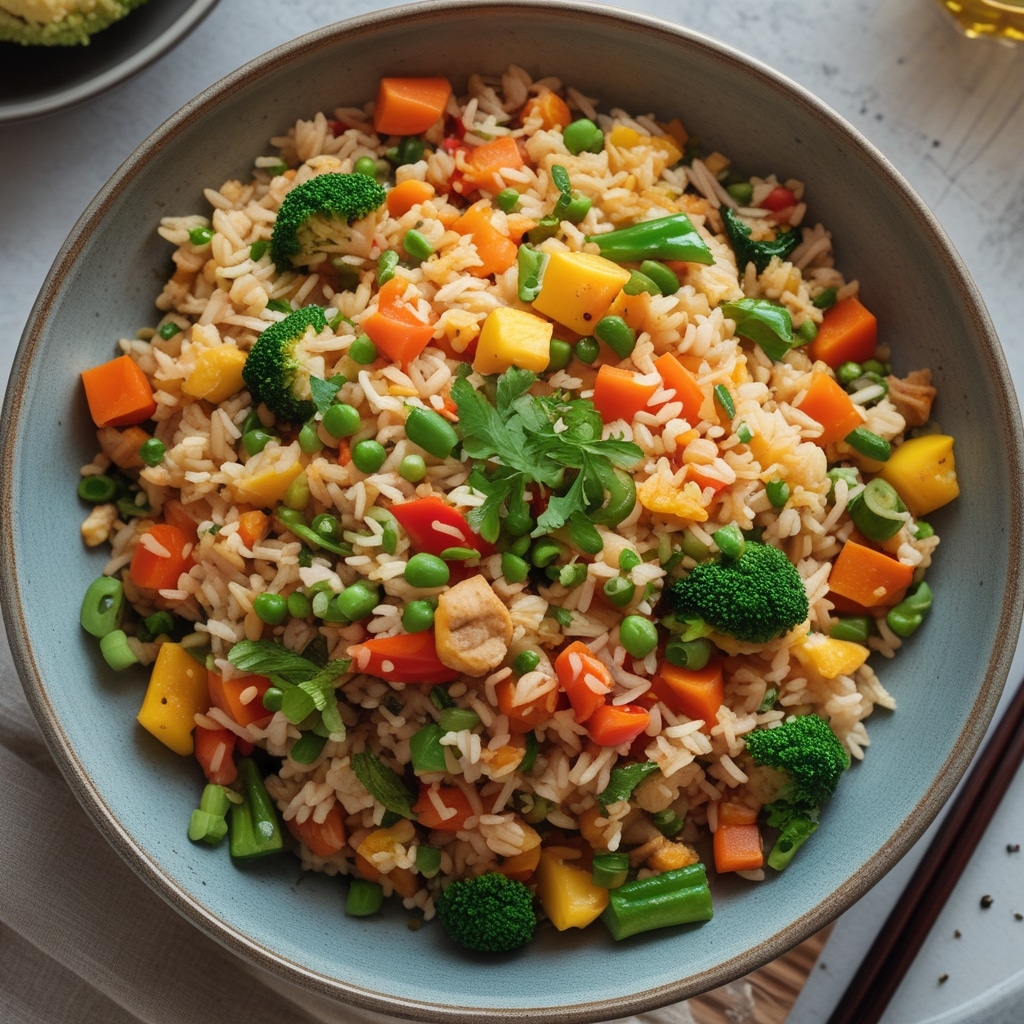 Easy Veggie Fried Rice | Ready in 25 Minutes for Dinner 1 Easy Veggie Fried Rice | Ready in 25 Minutes for Dinner