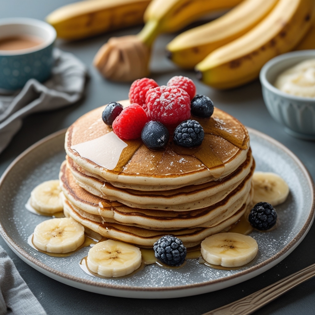 Banana Pancakes: Easy Breakfast Recipe for School Days 1 Banana Pancakes: Easy Breakfast Recipe for School Days