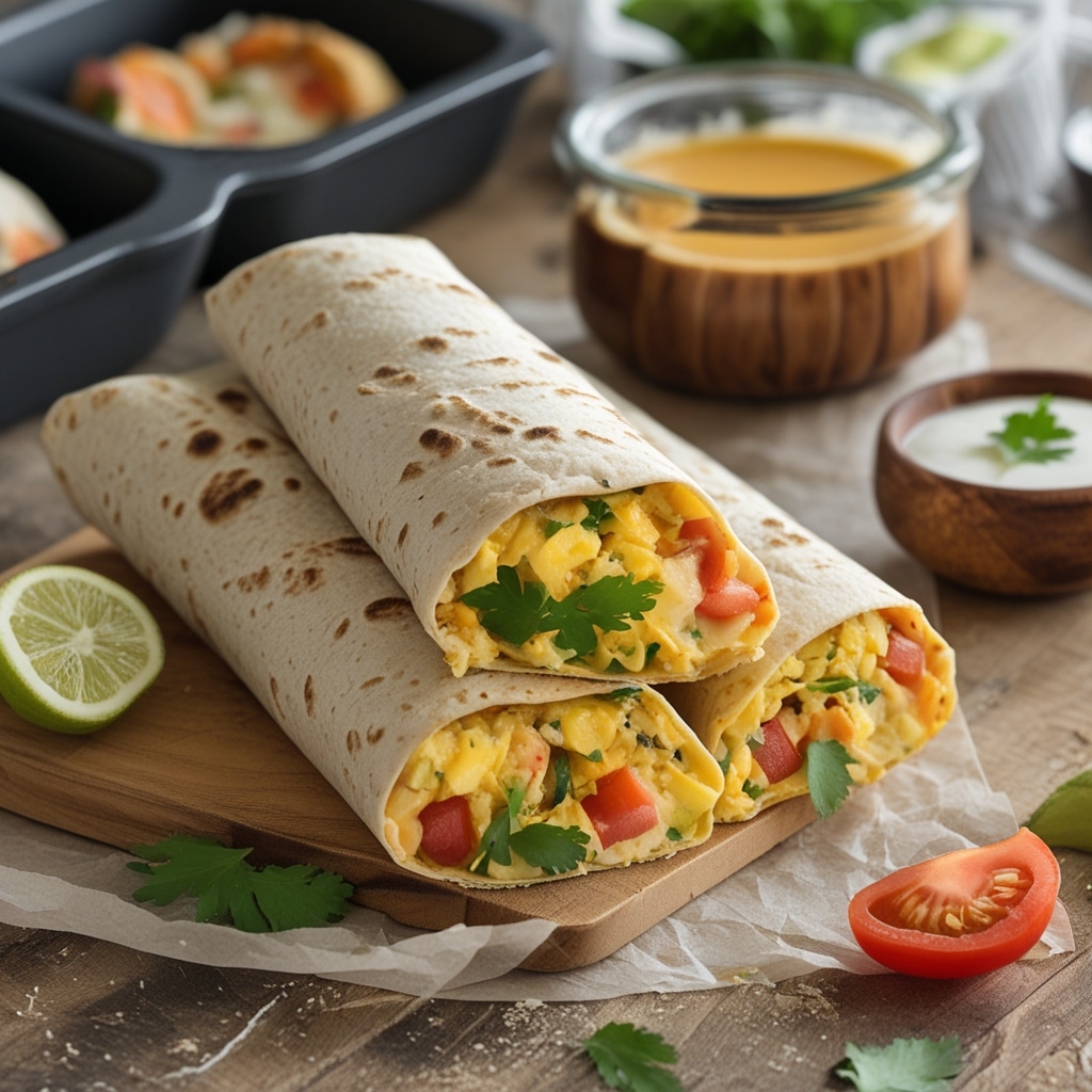 Easy Breakfast Burritos | Perfect for Busy Mornings