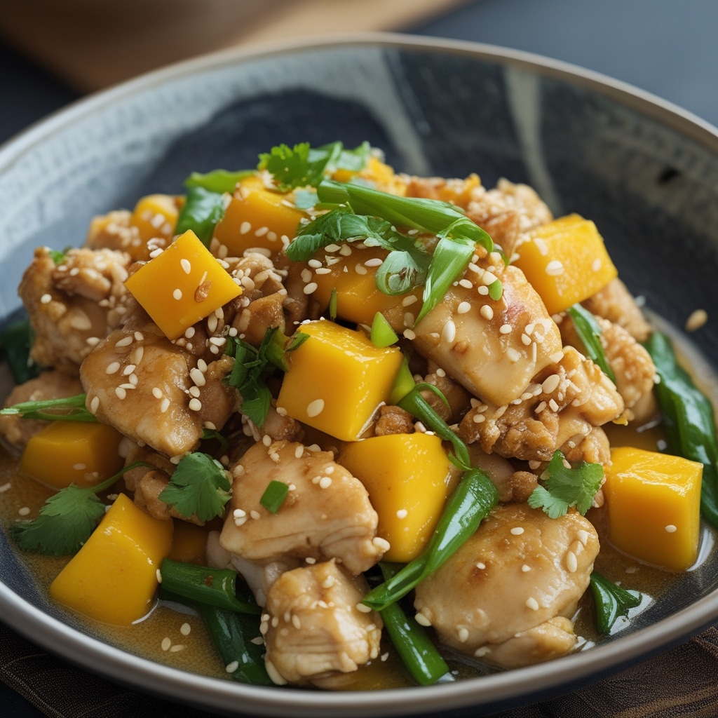 ASIAN MANGO CHICKEN