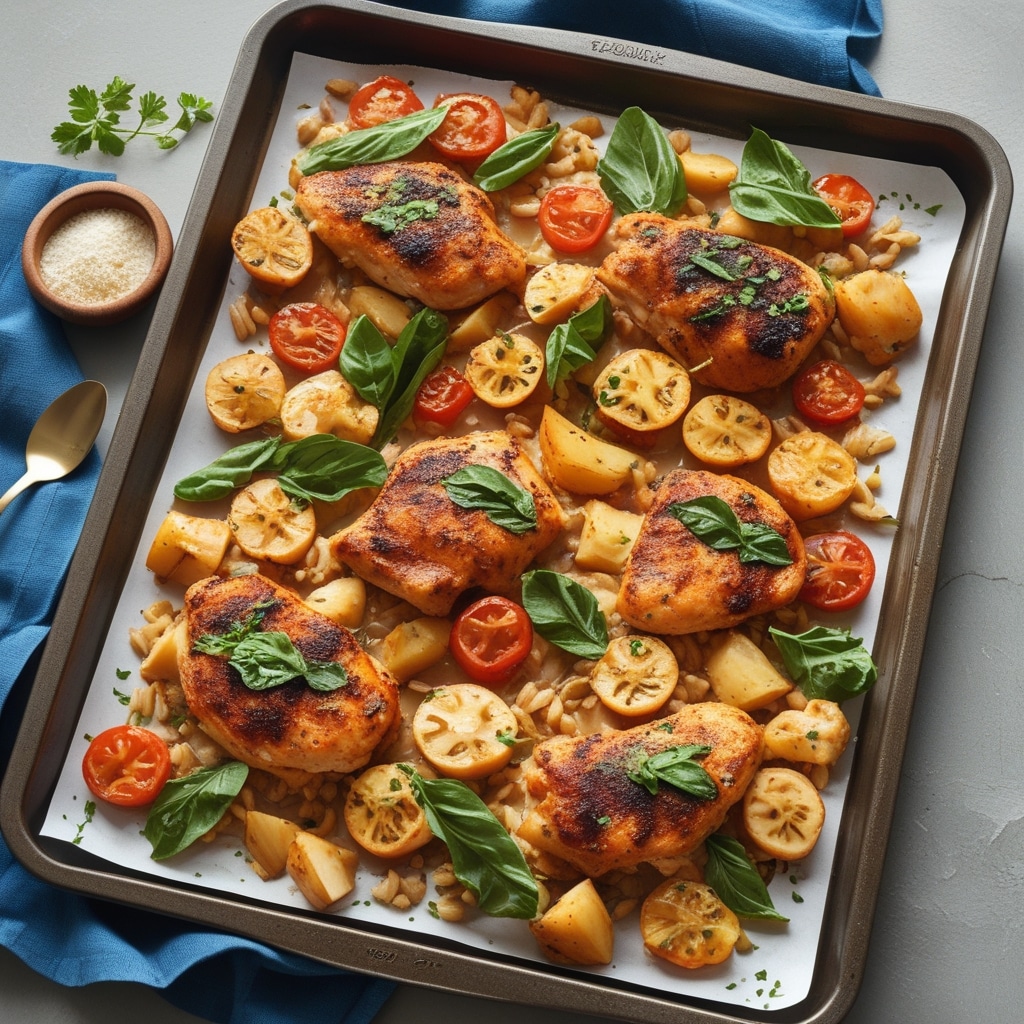 Hawaiian Chicken Sheet Pan