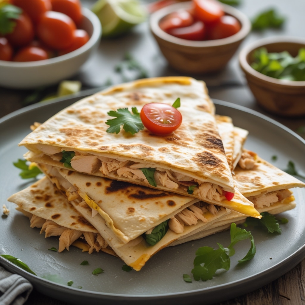 Meal Prep: Delicious Chicken Quesadillas for Kids