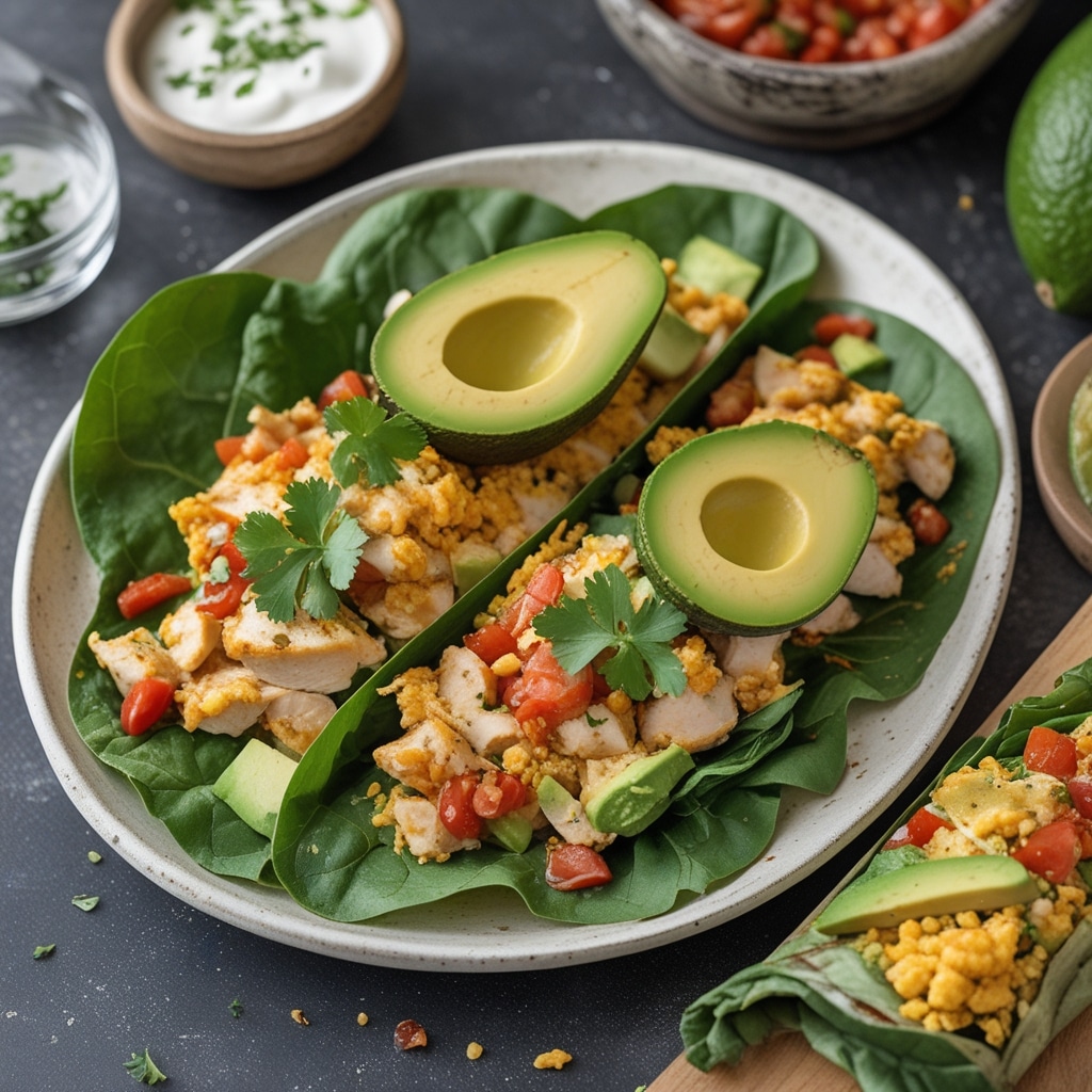 Flavor-Packed Chicken Avocado Wraps