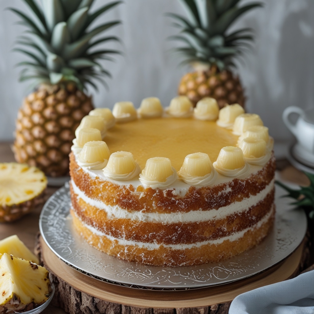 Pineapple Juice Cake