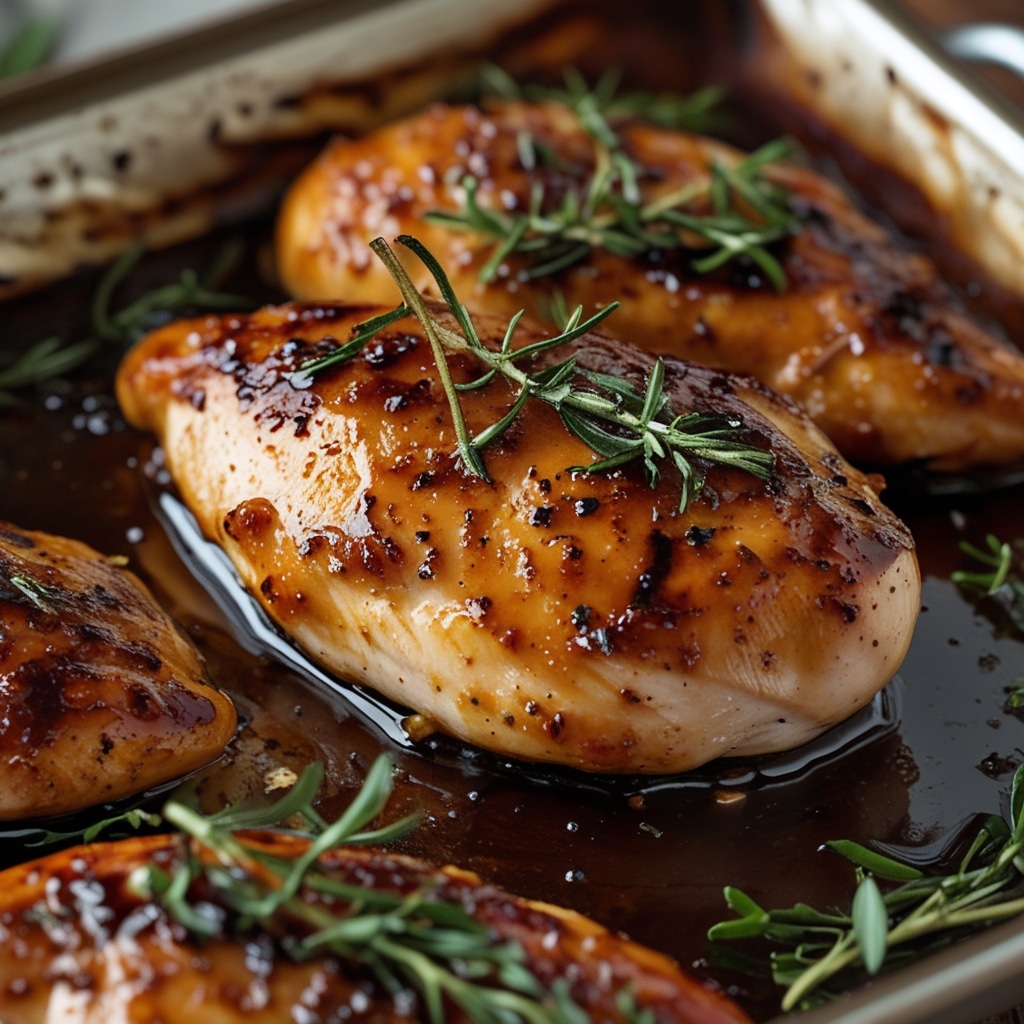 Balsamic Baked Chicken Breast