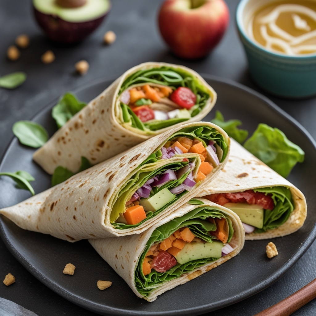 Easy School Lunch Wraps Recipe for Back to School