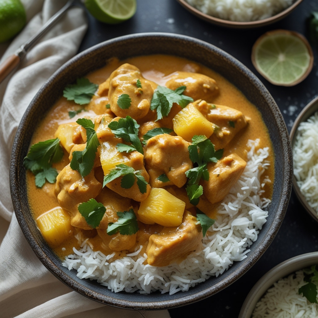 Juicy Chicken Pineapple Curry