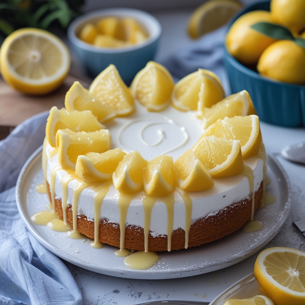 EASY LEMON 7UP CAKE