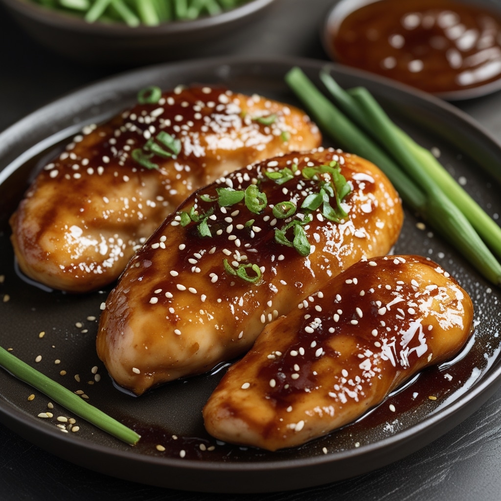 Easy Korean Chicken Breast With Sticky Glaze