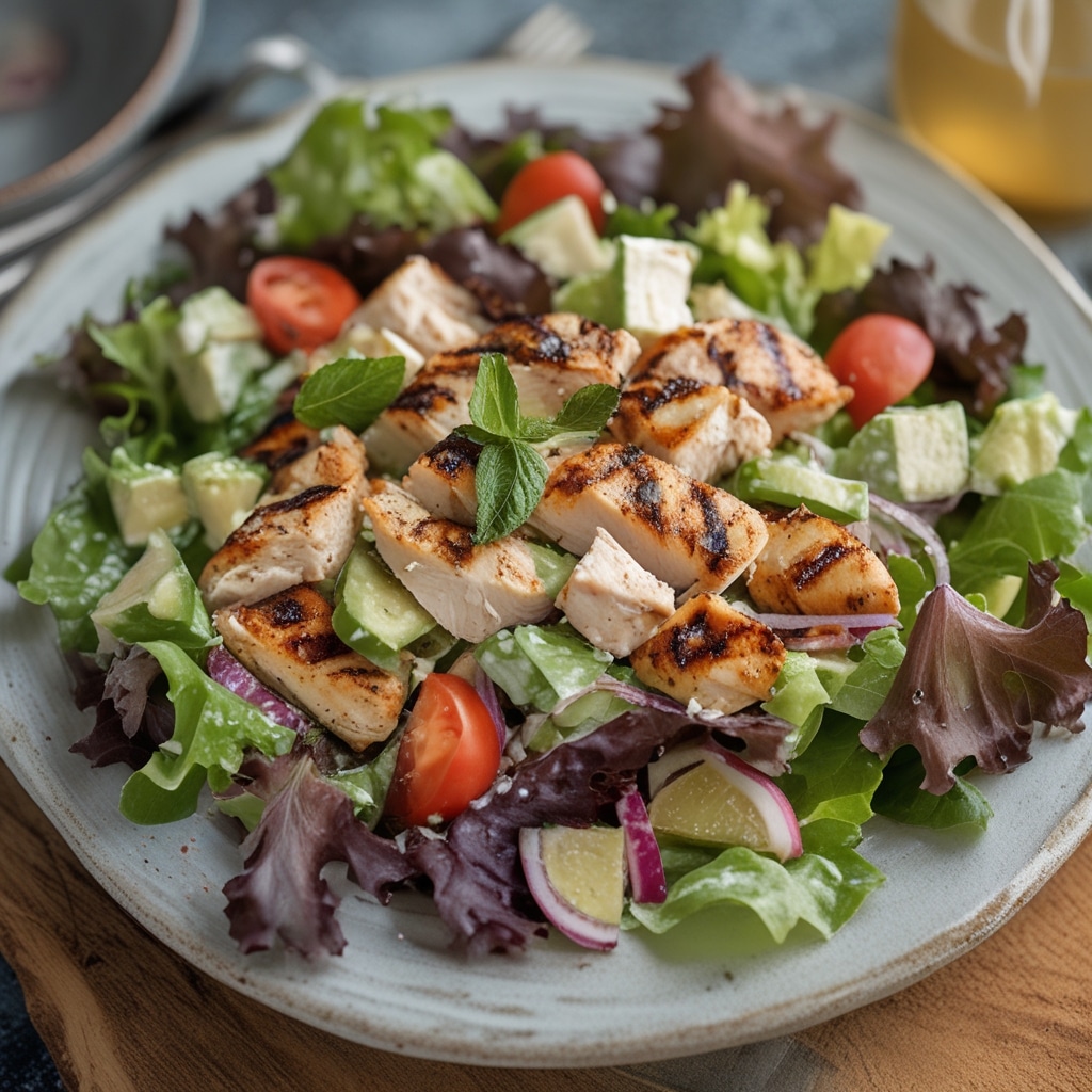 Grilled Chicken Salad Cookbook